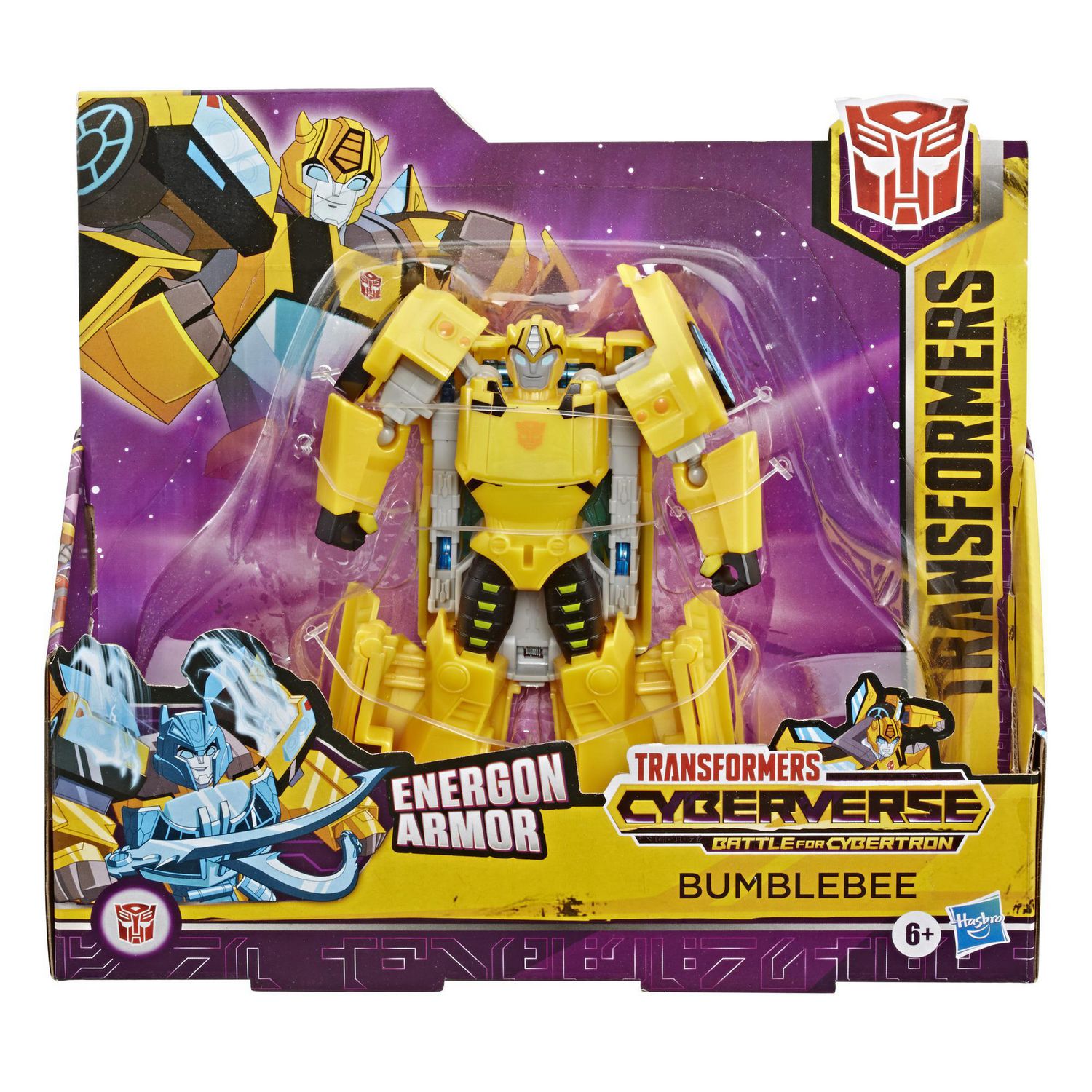 Transformers E1893 Cyberverse Scout BUMBLEBEE Action Figure Jaune Et Noir Nouveau 