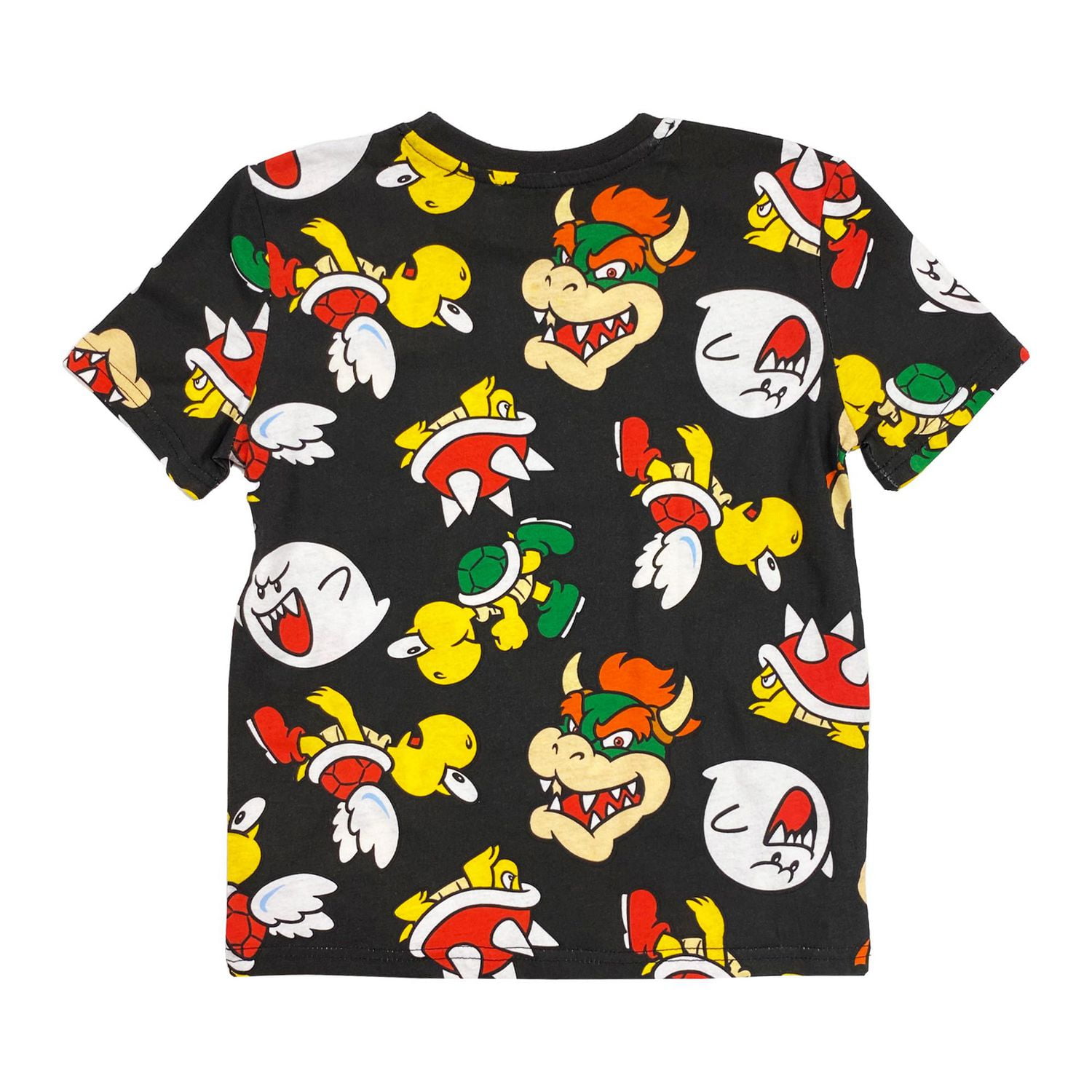 Super Mario Bowser and Group Short Sleeve T-Shirt