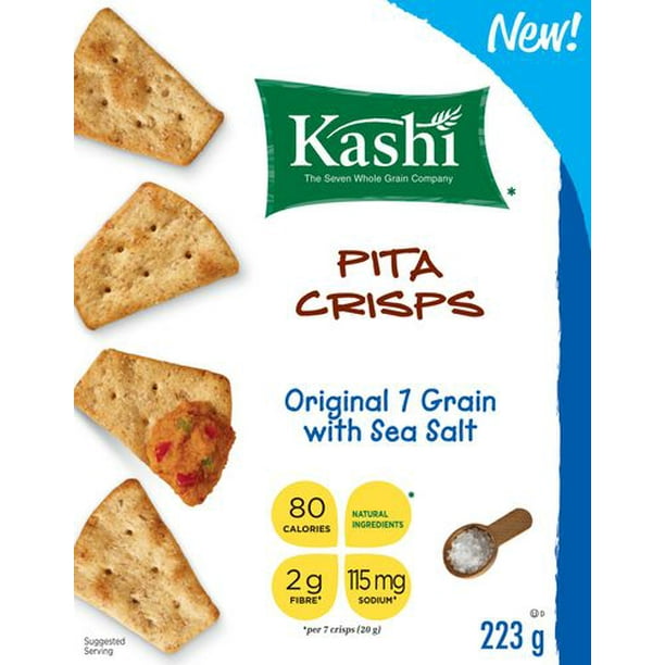 Kashi Croustilles de pita de saveur originale aux 7 grains et au sel marin
