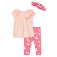 thumbnail image 1 of Ensemble 3 pièces avec haut à œillets George pour bébés filles, 1 of 2