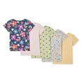 thumbnail image 2 of Lot de 5 t-shirts George pour petites filles, 2 of 2