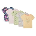 thumbnail image 1 of Lot de 5 t-shirts George pour petites filles, 1 of 2