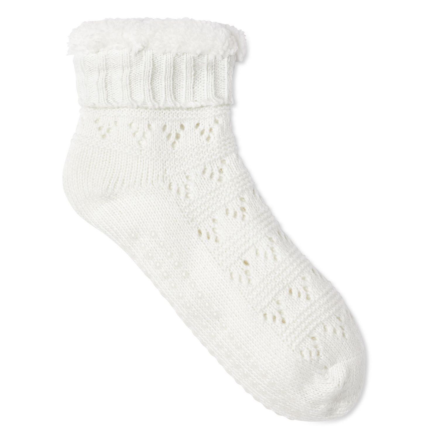 George Women's Ankle Knit Slipper Socks