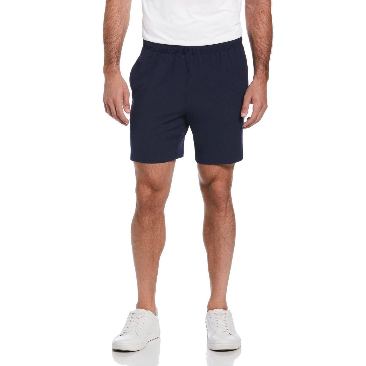 Grand Slam Tennis Solid Athletic Tennis Short 17,8 cm avec cordon de serrage pour homme