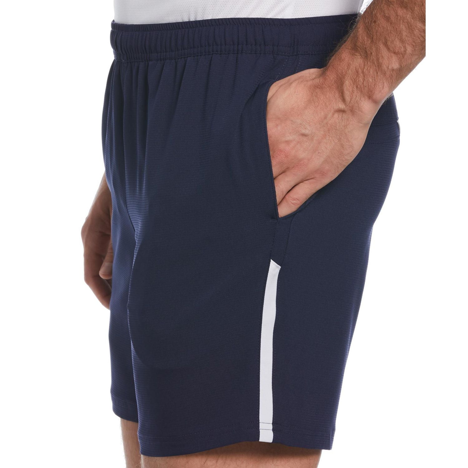 Grand Slam Tennis Solid Athletic Tennis Short 17,8 cm avec cordon de serrage pour homme
