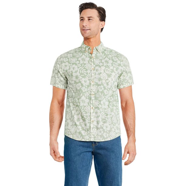 Men's Short Sleeve Woven Shirt Walmart.ca