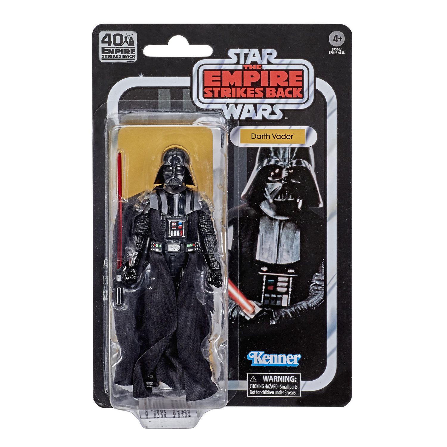 Star Wars Figur Darth Vader Black Series Hasbro 3 3/4" 