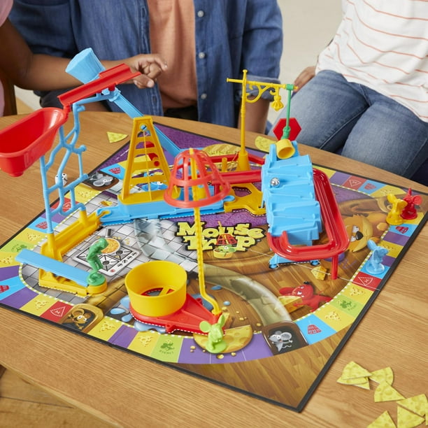  Hasbro Gaming Mouse Trap Kids Board Game, Family Board Games  for Kids, Kids Games for 2-4 Players, Family Games, Kids Gifts, Ages 6 and  Up ( Exclusive) : Toys & Games