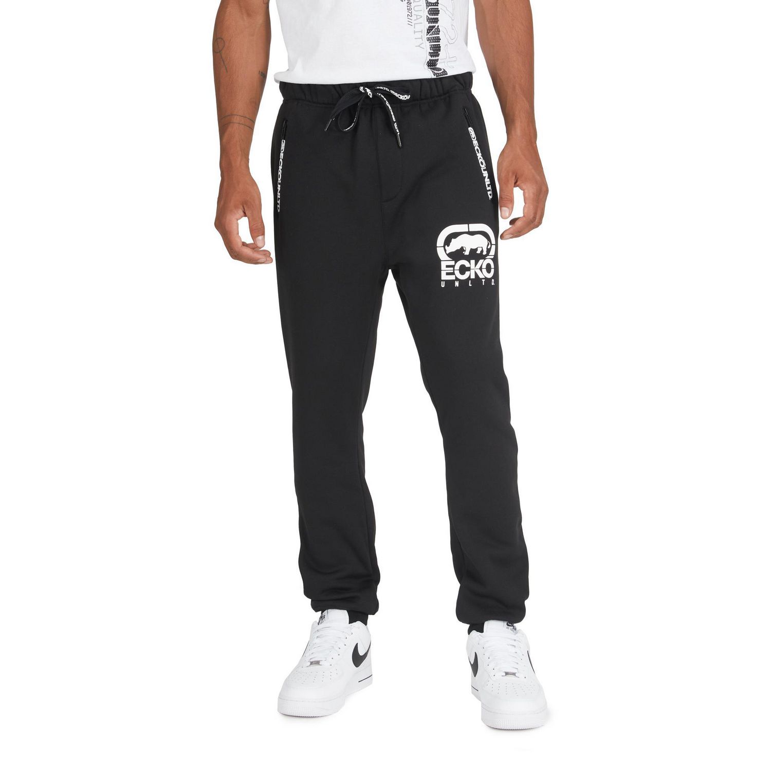 Ecko Unltd. Men’s Sweatpants Ecko Zips Fleece Jogger | Walmart Canada