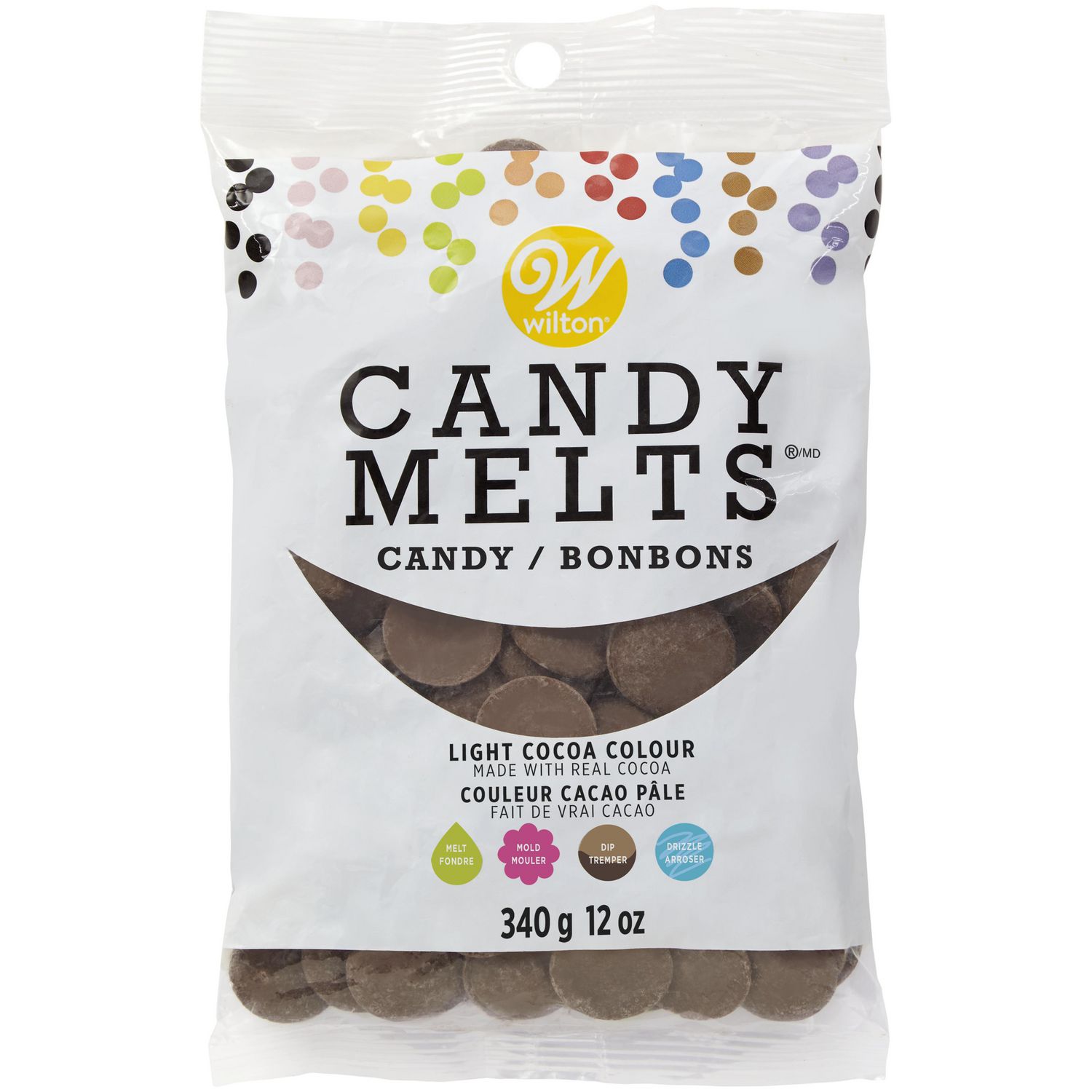 Wilton Candy Melts® 12oz Light Cocoa | Walmart Canada