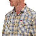 thumbnail image 2 of Wrangler Men's Long Sleeve Plaid Shirt, 2 of 3