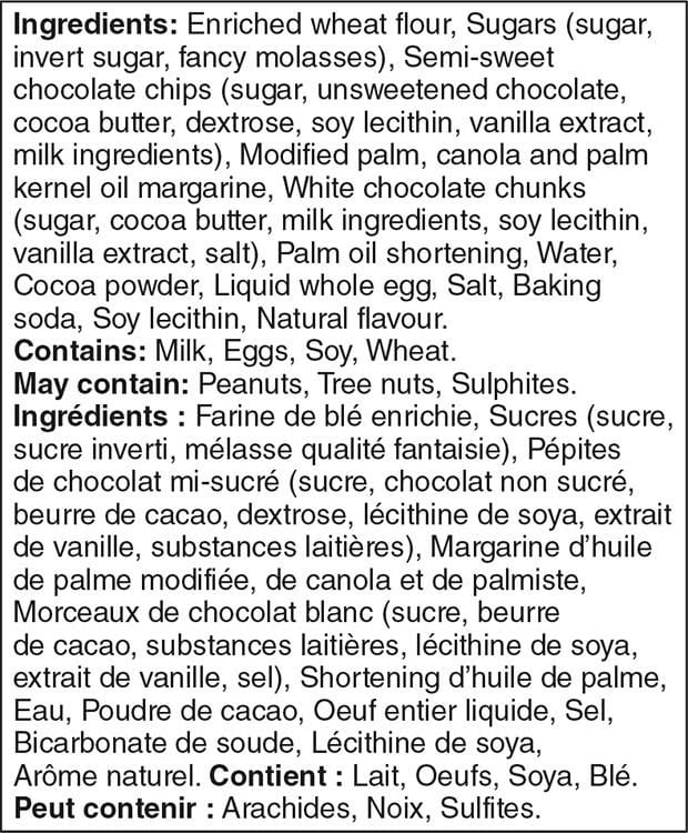 Your Fresh Market Chocolate Lovers Cookies, 10 cookies, 390 g