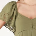 thumbnail image 4 of DV Mini robe à manches courtes en dentelle sweetheart, 4 of 4