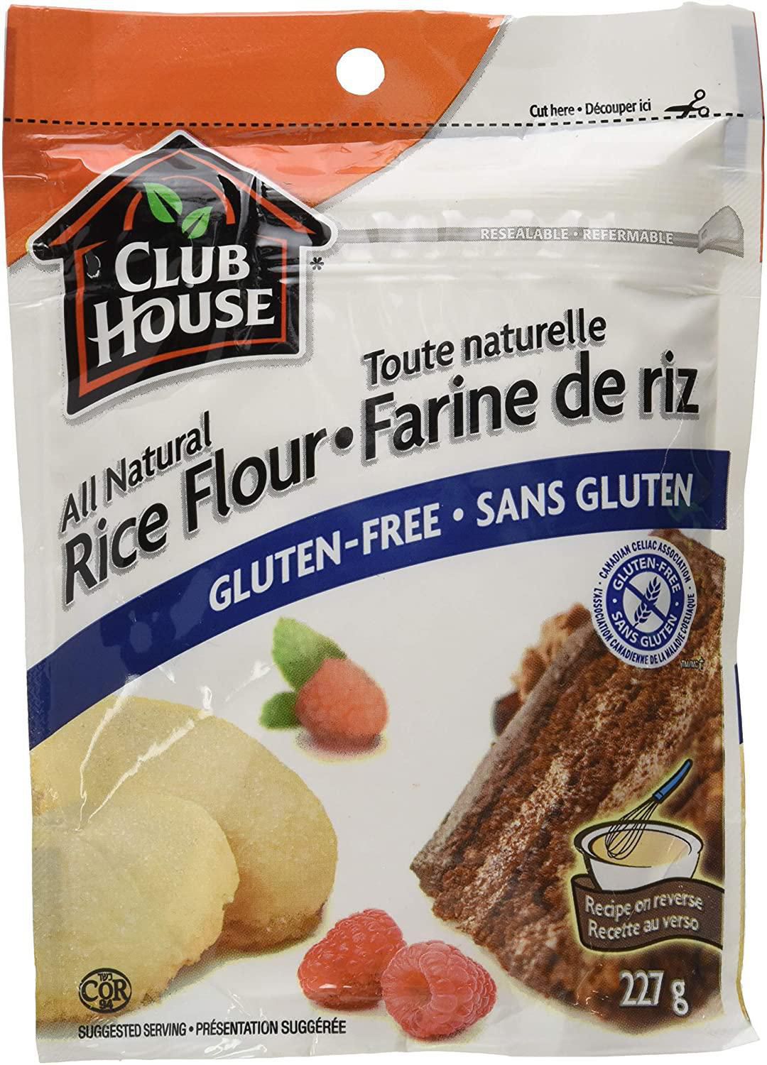 Club House, Baking, Rice Flour, 227g | Walmart Canada