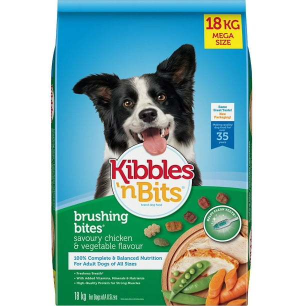 Kibbles 'n Bits Bouchées nettoyantes Nourriture pour chiens 18kg