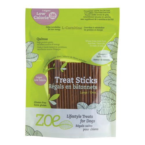 Zoe Lifestyle Treats for Dogs Low Calorie Treat Sticks, Large (187g