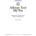 thumbnail image 4 of Allergy Test My Pet Canine Sensitivity Test, 4 of 9