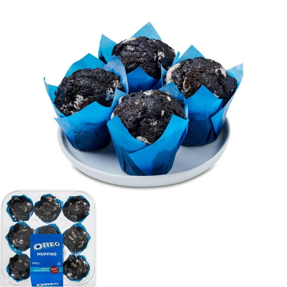 OREO Muffins Baked by Two-Bite, 9 pieces, 369 g