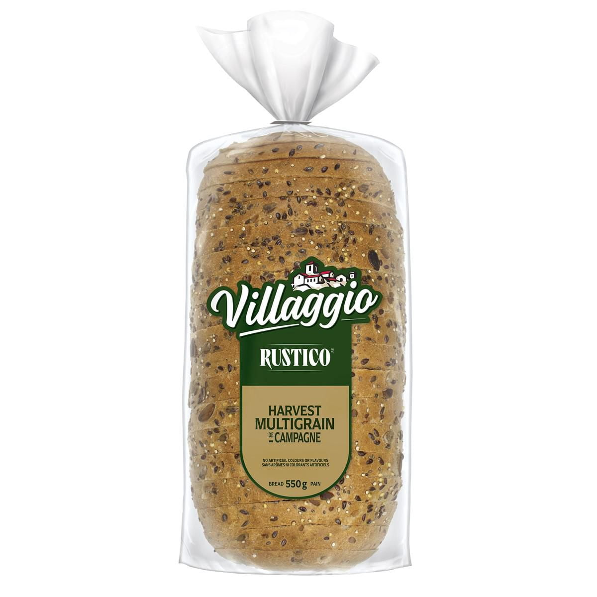 thumbnail image 2 of Villaggio® Rustico™ Harvest Multigrain Bread, 2 of 10