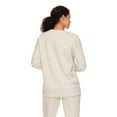 thumbnail image 2 of Reebok Womens Purpose Crew Pullover Sweatshirt, 2 of 4