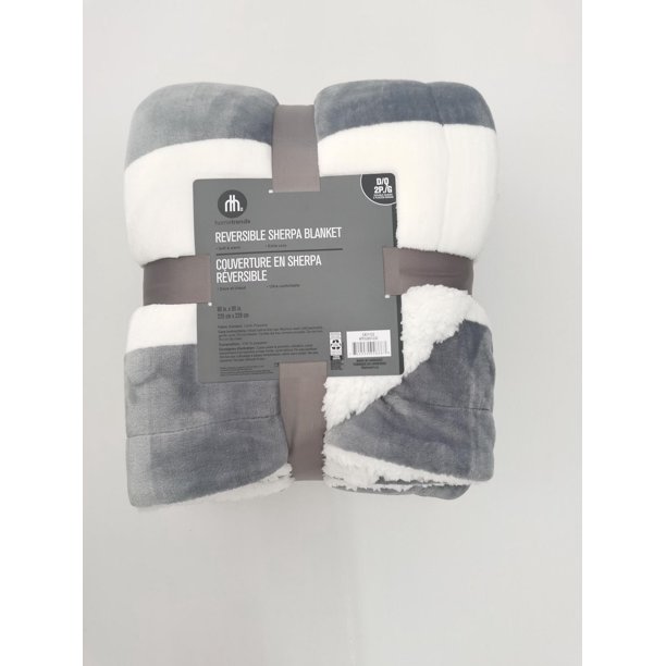 REVERSIBLE SHERPA BLANKET Walmart.ca