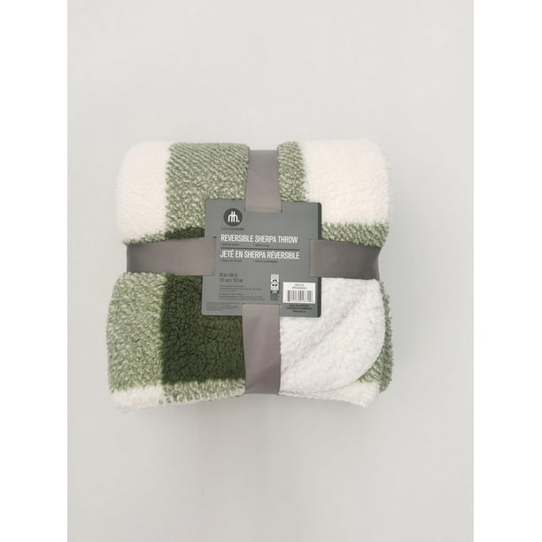 REVERSIBLE SHERPA THROW, SHERPA THROW Walmart.ca
