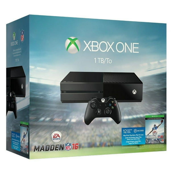 Ensemble de console Xbox One de 1 To avec Madden NFL 16