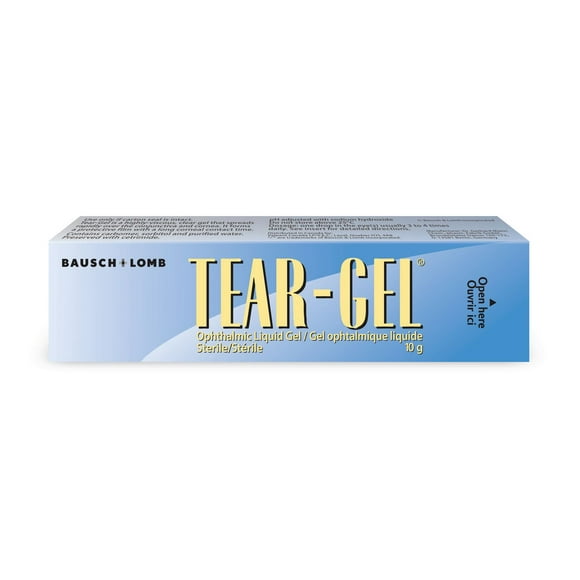 Bausch + Lomb Tear-Gel Ophthalmic Liquid Gel, 10 g