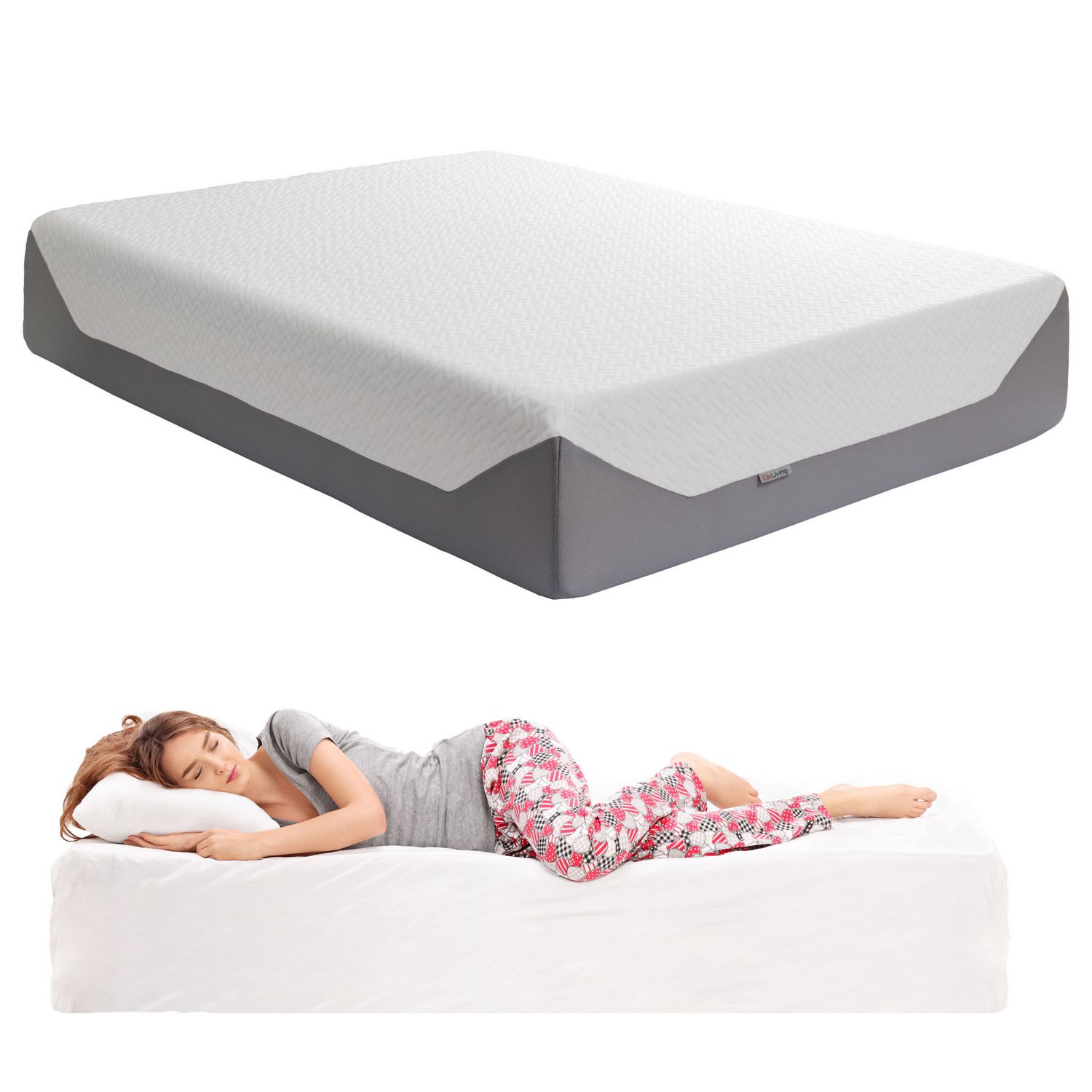 CorLiving 10" Medium Firm Memory Foam Mattress Walmart Canada