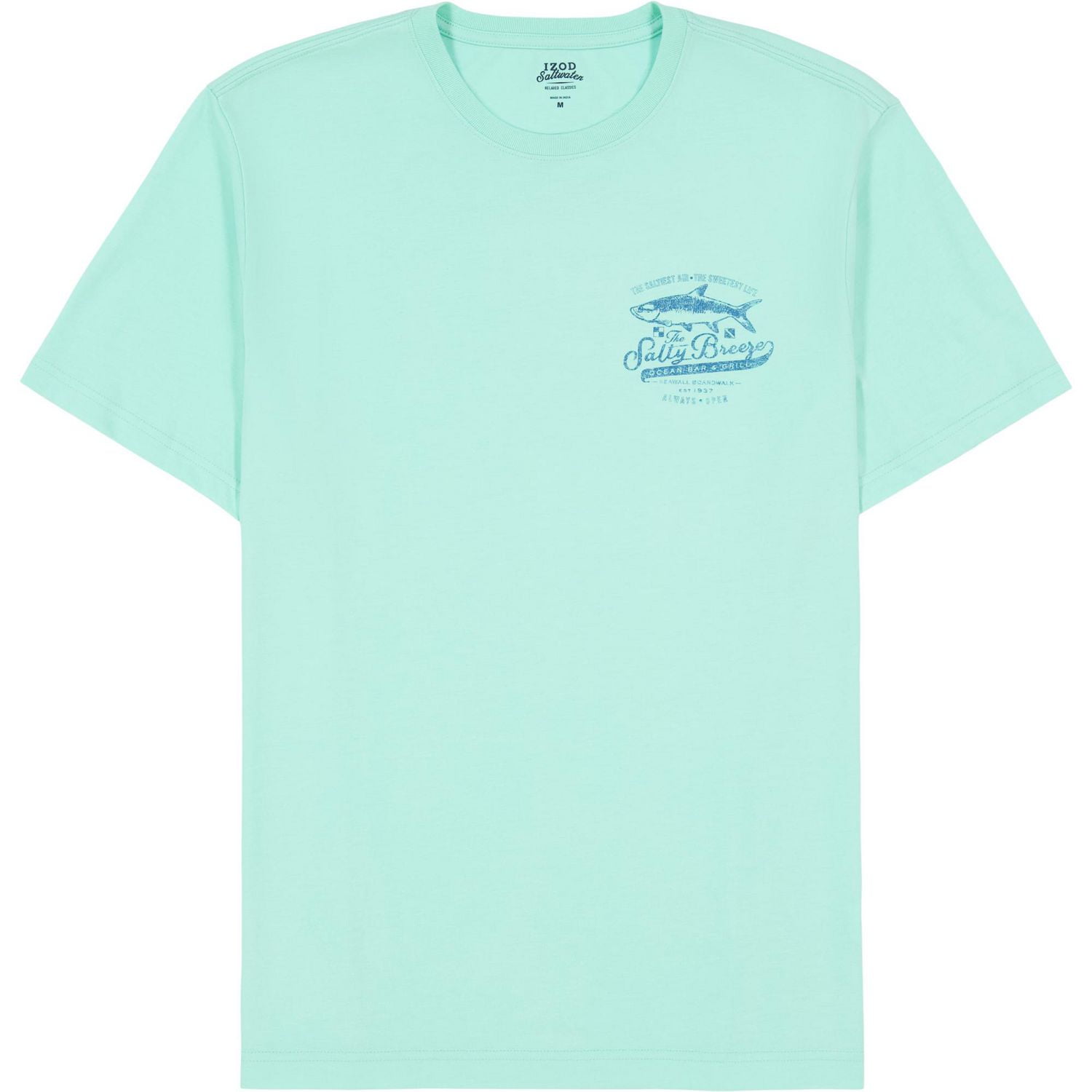 IZOD MENS SHORT SLEEVE GRAPHIC TEE