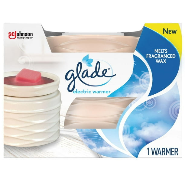 Glade® Bruleur pour Cubes de Cire, blanche 1 réchaud