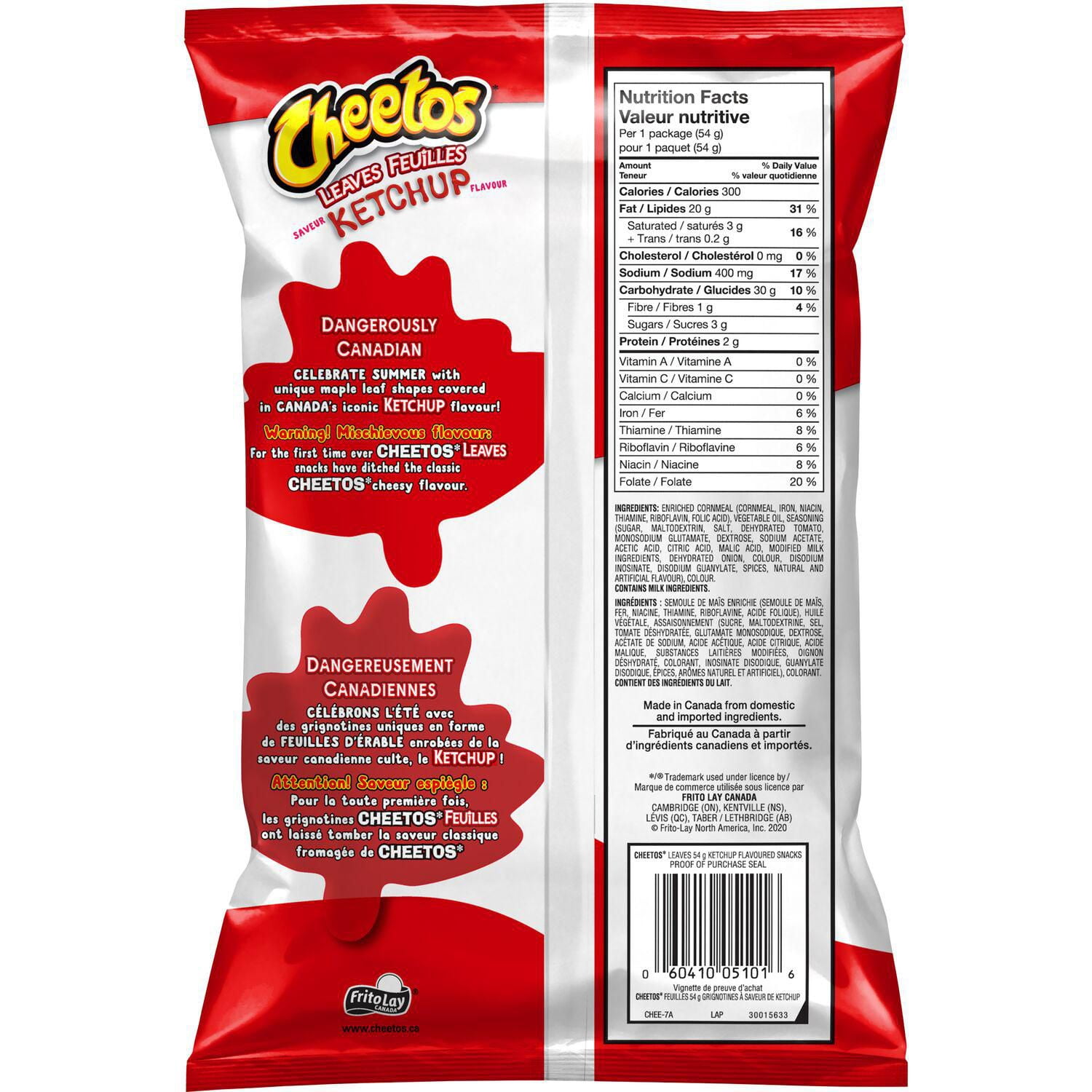 Cheetos Leaves Ketchup Flavoured Snacks, 54g