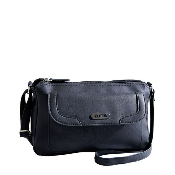 Multisac North South Zip Around Solid Crossbody - Black - One Size