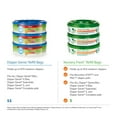 thumbnail image 2 of Nursery Fresh Diaper Pail Refills, 3 Pack, 816 Count, 2 of 7