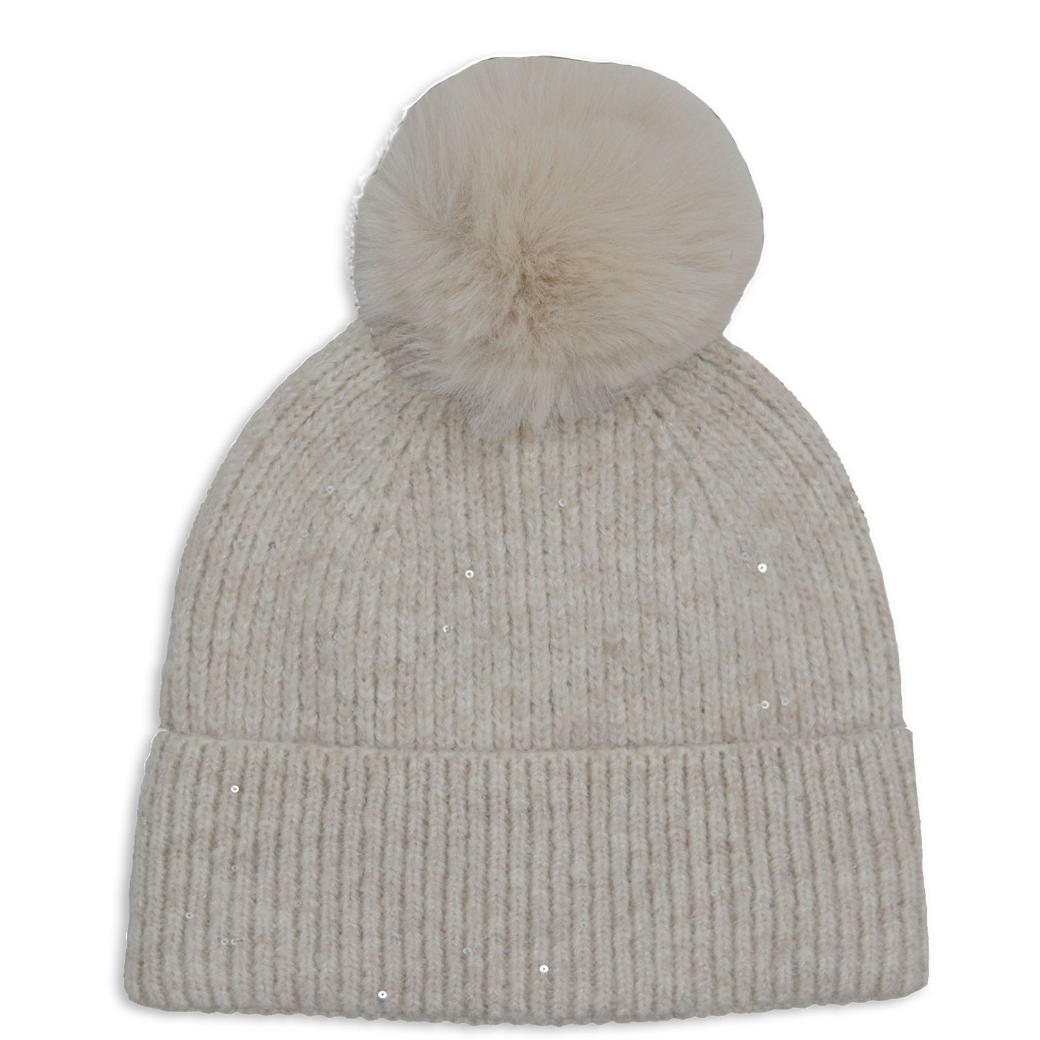 Hot Paws – Tuque scintillante pour fille avec paillettes et revers