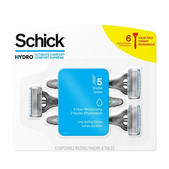 Schick Hydro Ultimate Comfort Disposable Men’s Razor