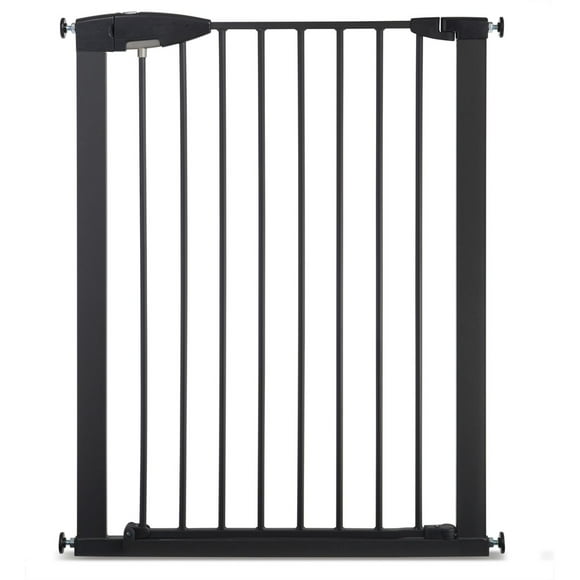 Munchkin Easy Close™ Barrière de sécurité extra haute, noir Barrière de Sécurité
