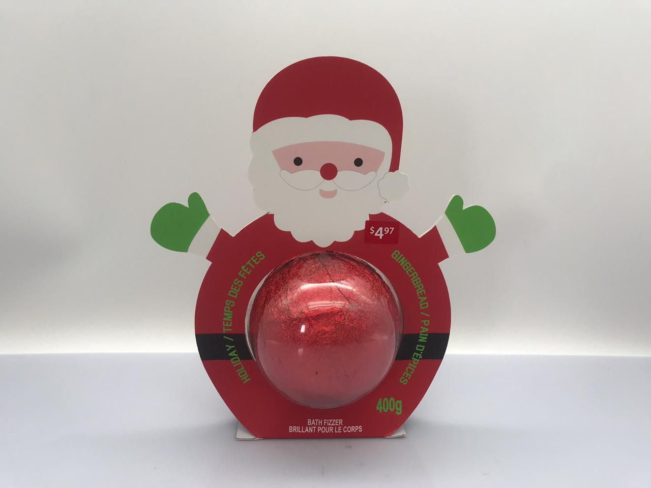 Assorted holiday bath bombs Walmart Canada