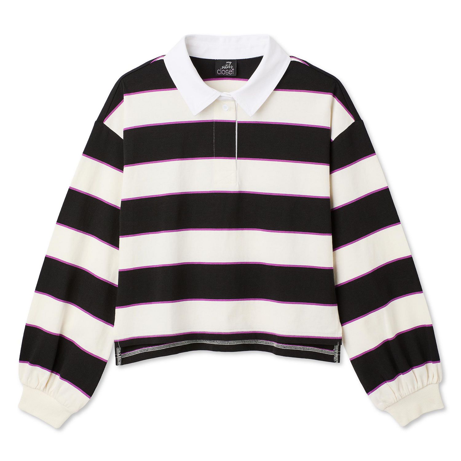 Haut de rugby à manches bouffantes My Sister’s Closet pour filles