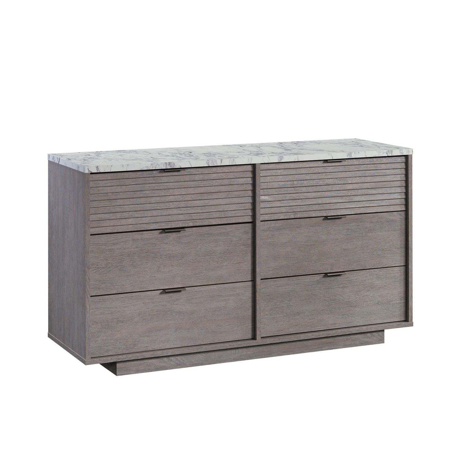 Sauder La Collection East Rock Commode, Finition Ashen Oak, 431759