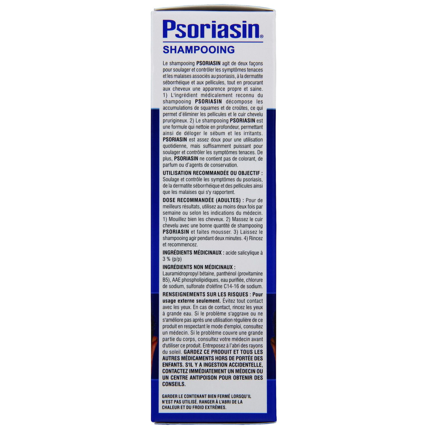 Psoriasin Shampoo Multi-Symptom Relief, 177 mL