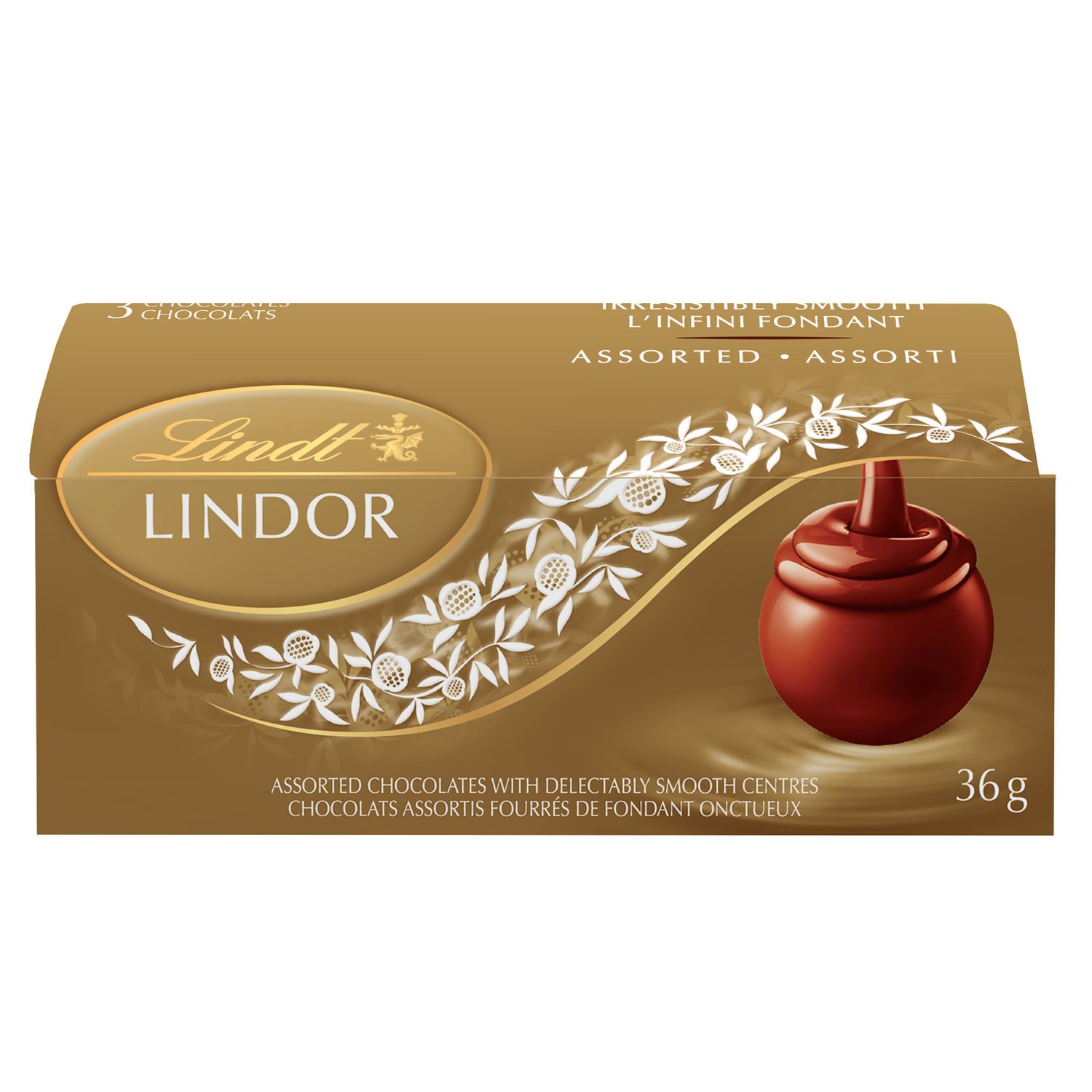 Lindt Lindor - Chocolats assortis, 156 g