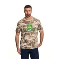 thumbnail image 1 of John Deere Men’s Camo Printed Logo Graphic Short Sleeve Tee, 1 of 6