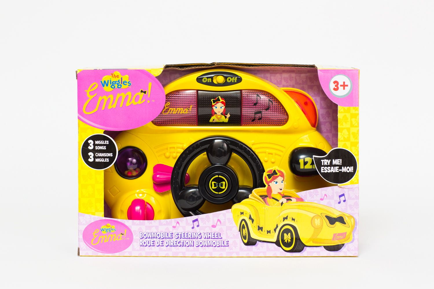 The Wiggles Emma Bowmobile Steering Wheel Walmart