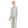thumbnail image 2 of George Women's Tie Top Pajamas 2-Piece Set, 2 of 6