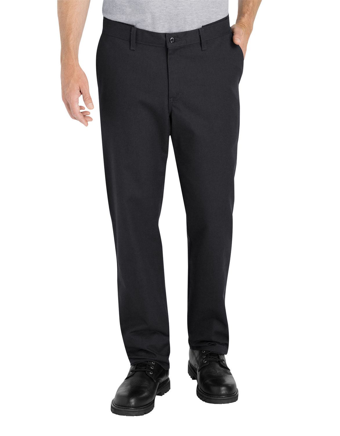 Genuine Dickies Men's Flat Front Comfort Waist Flex Pant