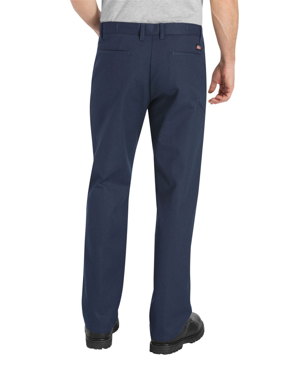 Pantalon Flex à devant Genuine Dickies sans plis et ceinture confortable pour homme