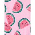 thumbnail image 3 of Carter's Child of Mine Infant Girl 1pc Romper-Pink Watermelon, 3 of 3