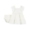 thumbnail image 1 of Carter's Child of Mine Baby Girls' White Dress, 1 of 3