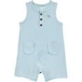 thumbnail image 1 of Carter's Child of Mine Infant Boy 1pc Romper-Blue, 1 of 3